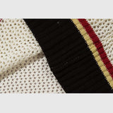 Vintage Stripe Collar Polo Tee