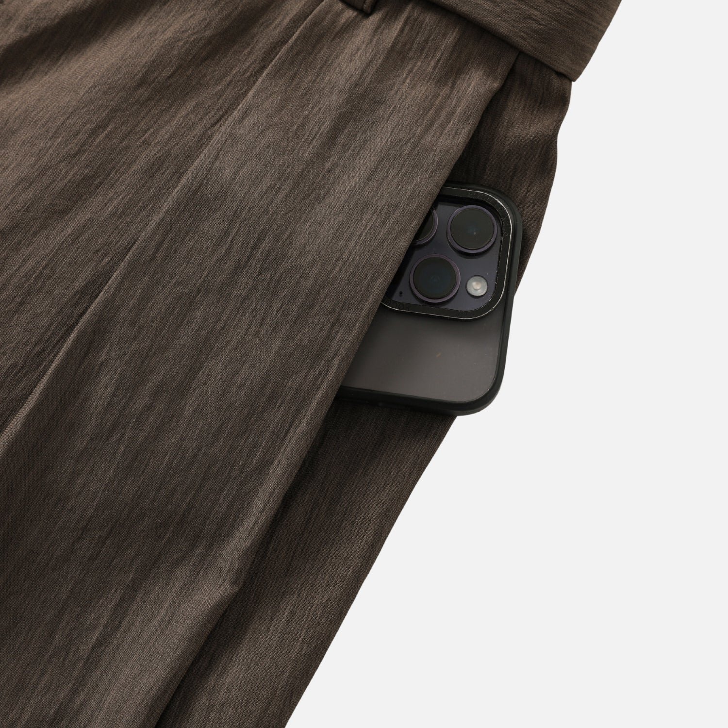 Japanese Wrinkled Texture Trousers