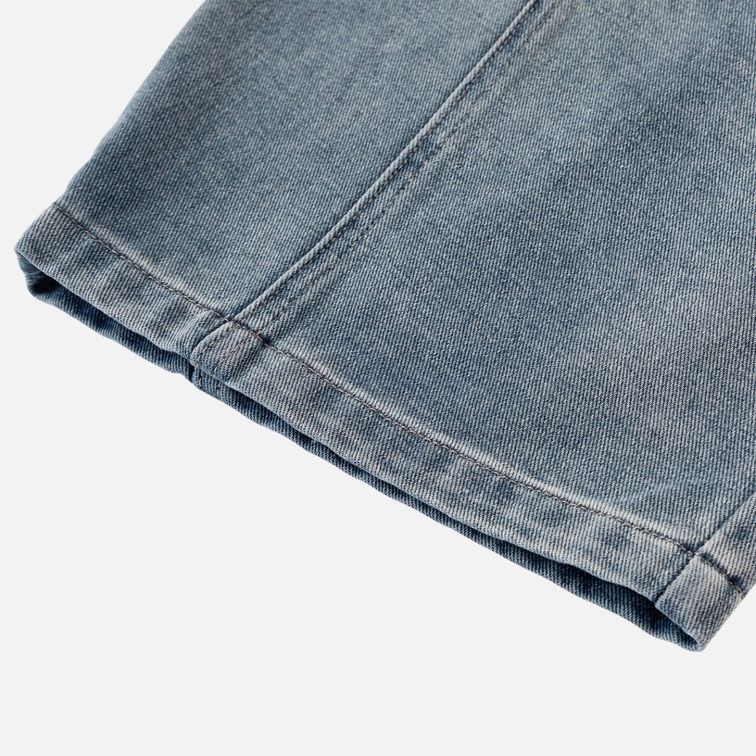 Vintage Washed Panel Baggy Jeans