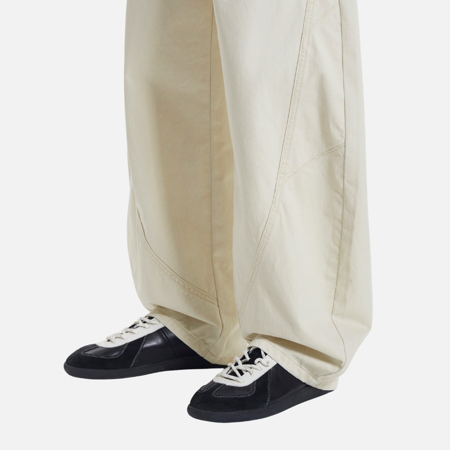 Vintage Washed Cotton Baggy Pants