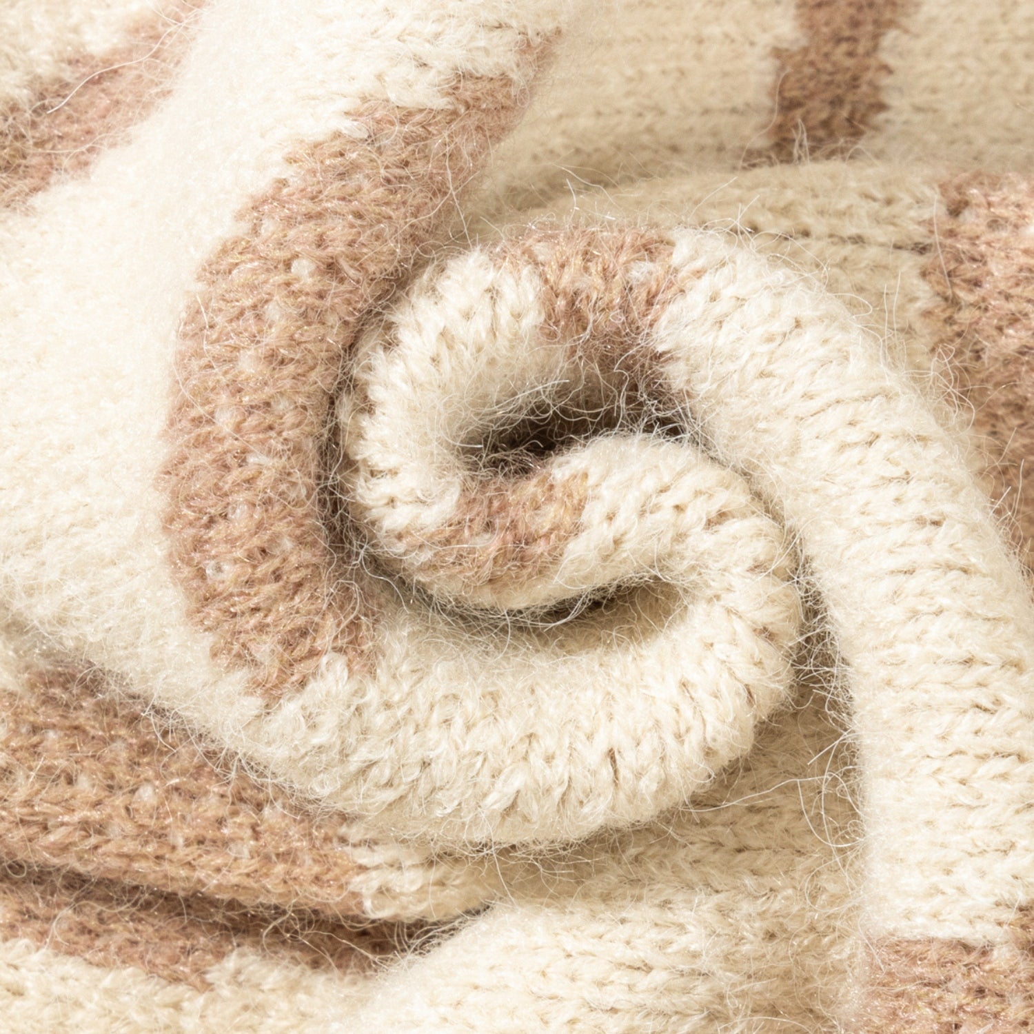 All-Over Smiley Jacquard Sweater