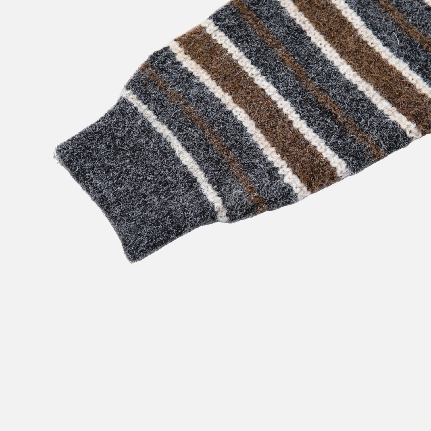 Japanese Vintage Colorblock Striped Sweater