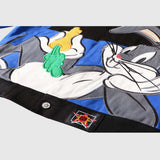 Cartoon Rabbit  Baseball Jacket