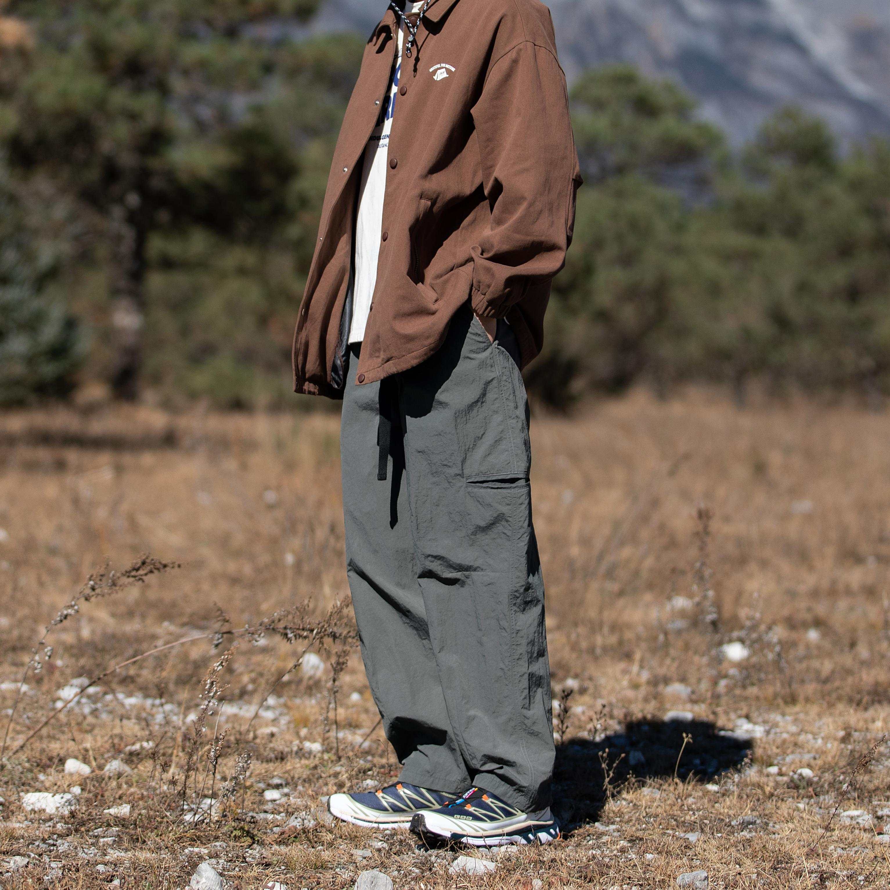 Wrinkle-Resistant Water-Repellent Pants