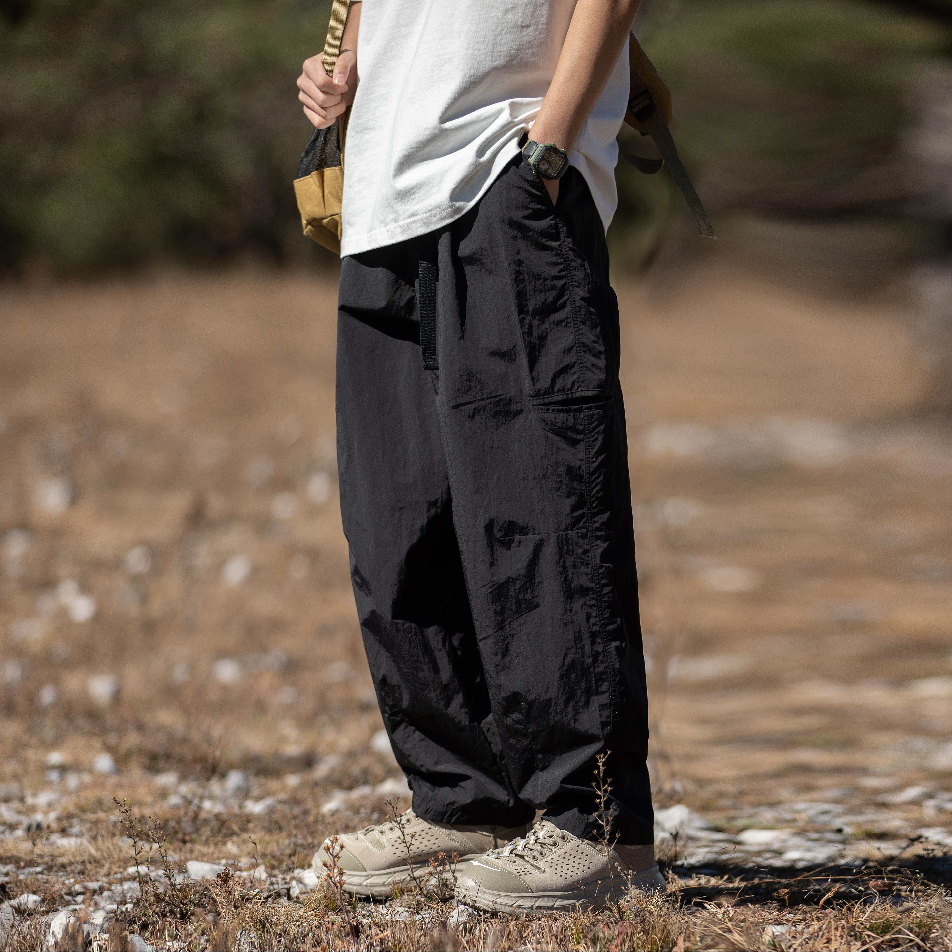 Wrinkle-Resistant Water-Repellent Pants