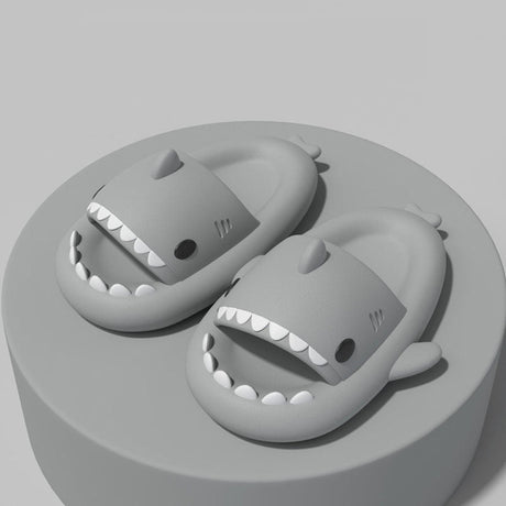 Chunky Platform Shark Shaped Slides