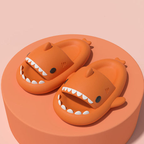 Chunky Platform Shark Shaped Slides