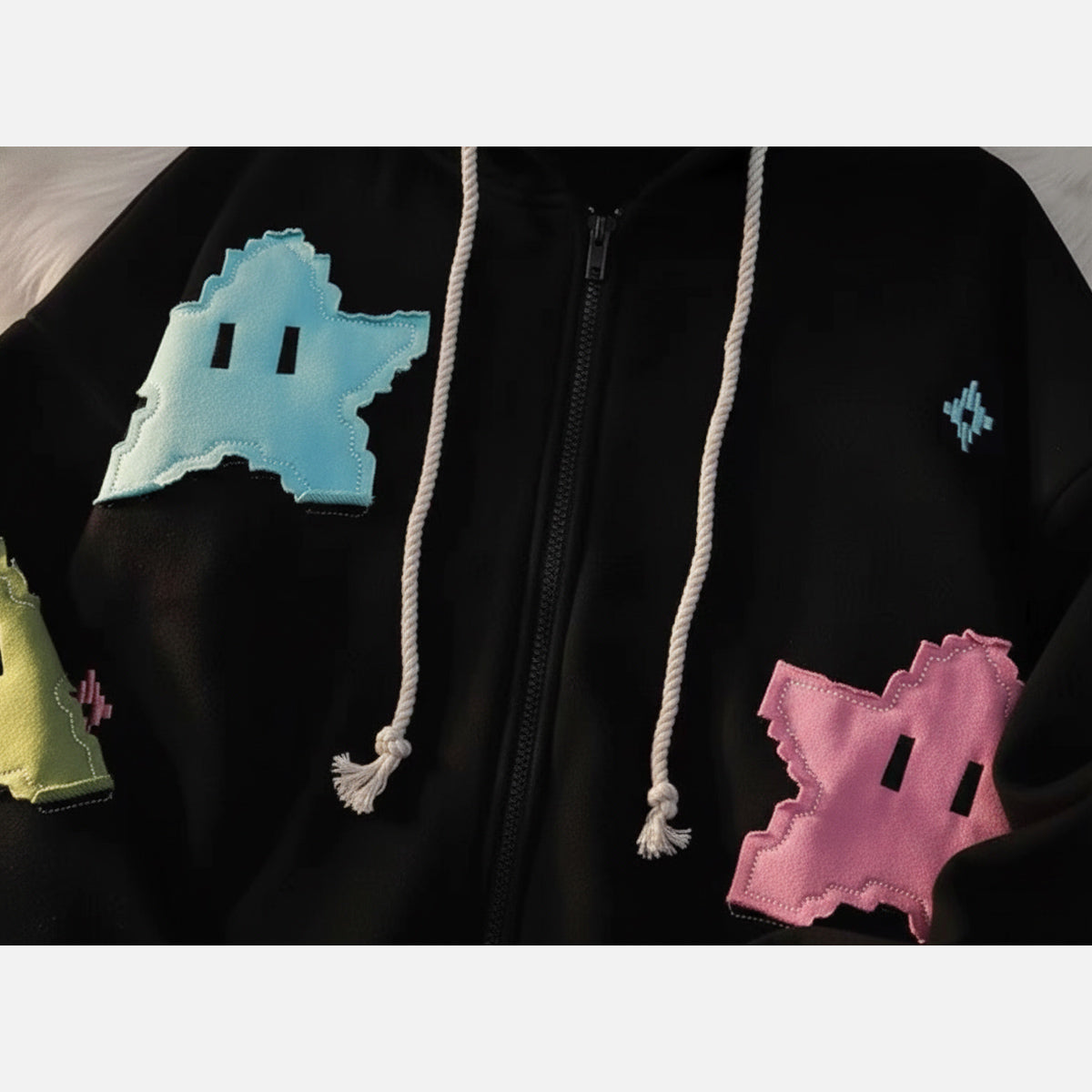 Starry Zip-Up Hoodie – OLUOLIN