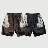 Patchwork Cargo Shorts