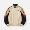 Jacke mit Farbblock-Stickerei