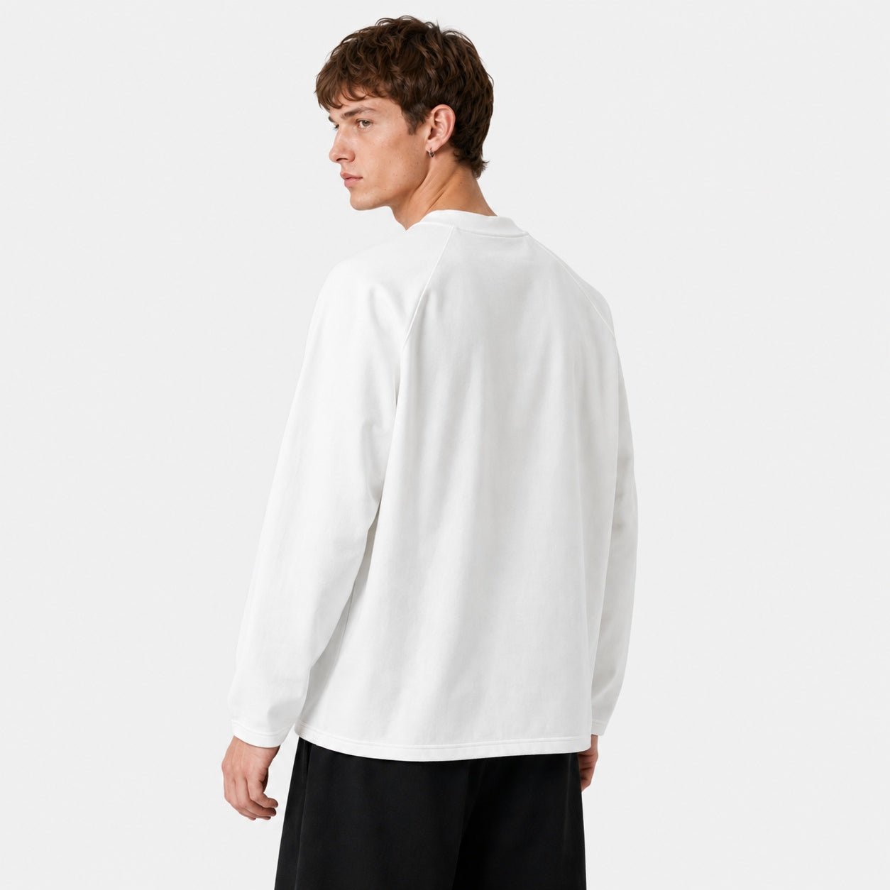 Minimalist Solid Crewneck Tee