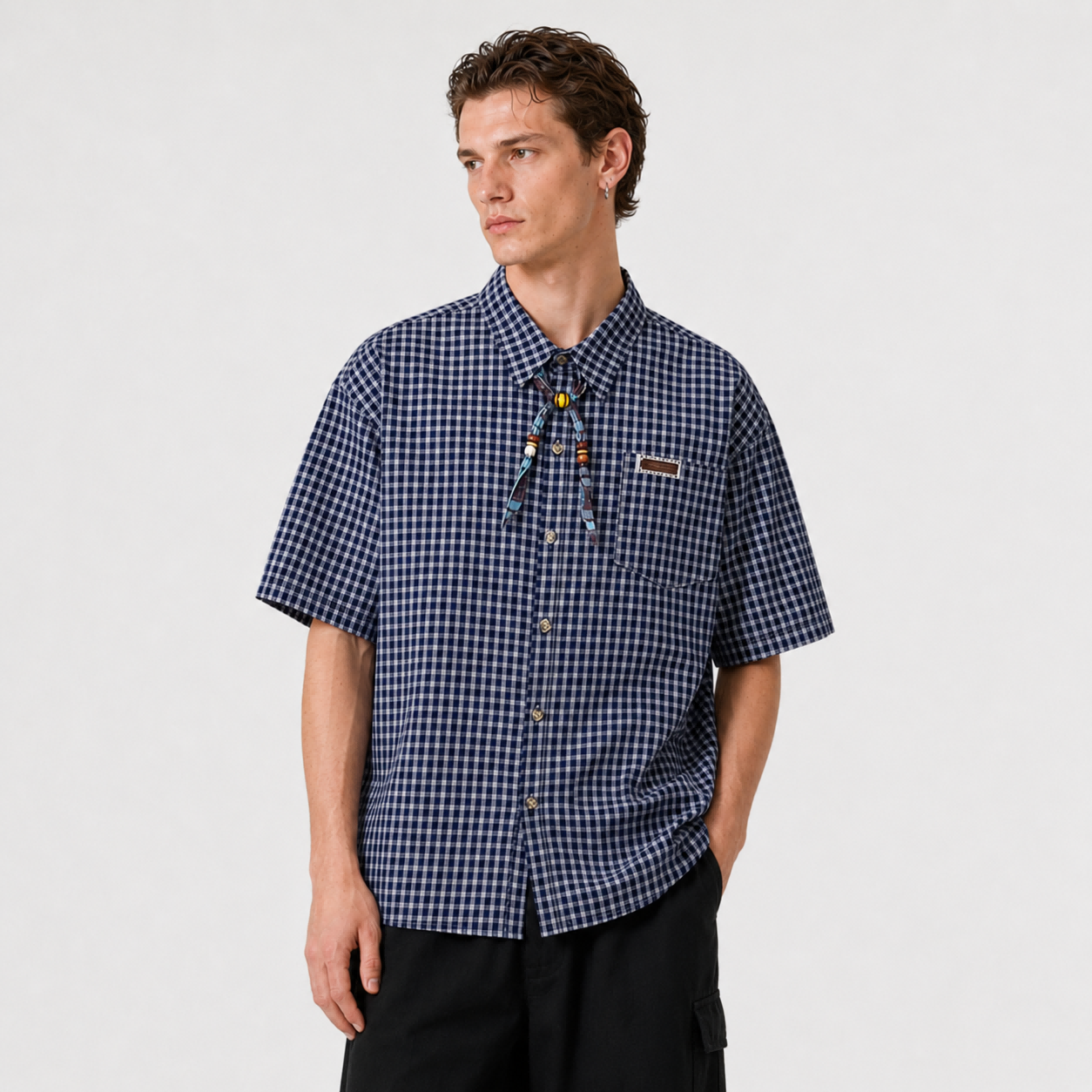 Dopamine Plaid Polo Shirt