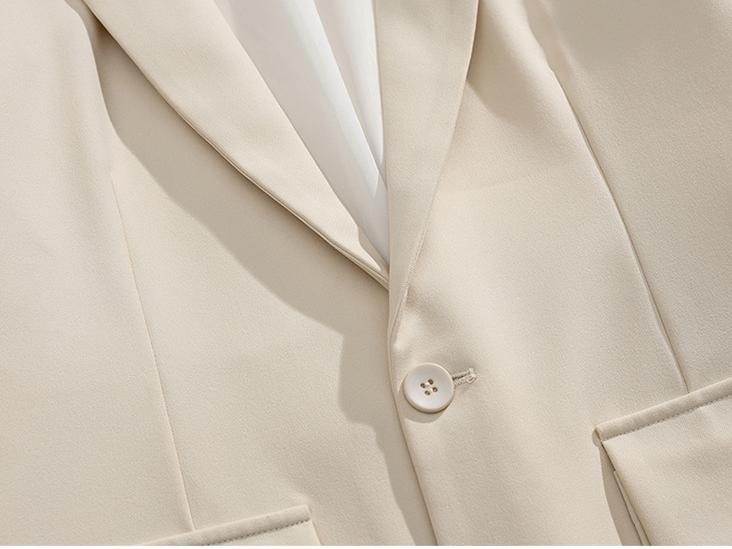 Patch Pockets Casual Blazer