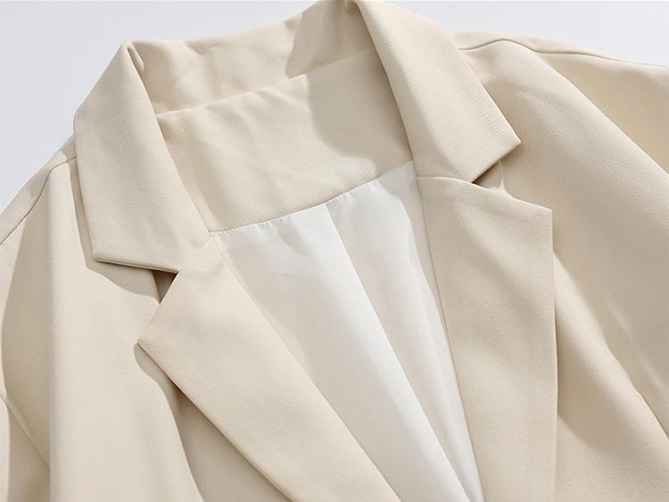 Patch Pockets Casual Blazer