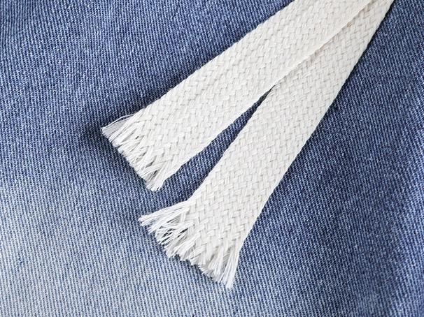 Gradient Denim Shorts