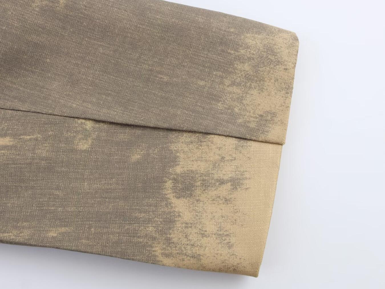 Blazer vintage estampado de un solo botón