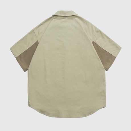 Khaki Short Sleeve Shirt