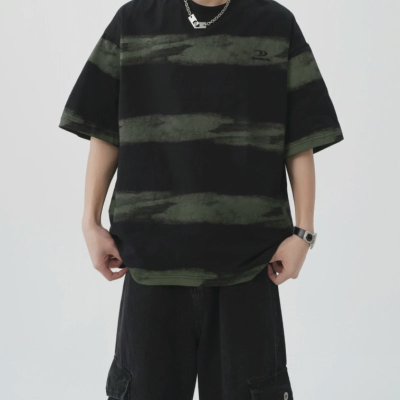 Tie-Dye Stripe T-Shirt