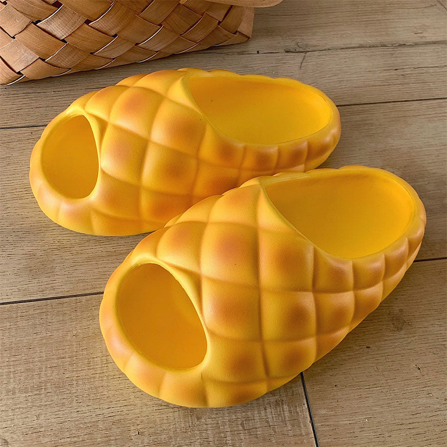 Diapositive a forma di pane all'ananas