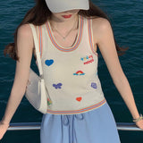 Sweet Embroidery Tank Top