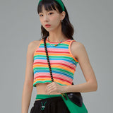 Colorful Striped Tank Top