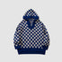 Checkerboard Hooded Sweater