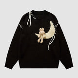 Moon & Rabbit Doll Sweater