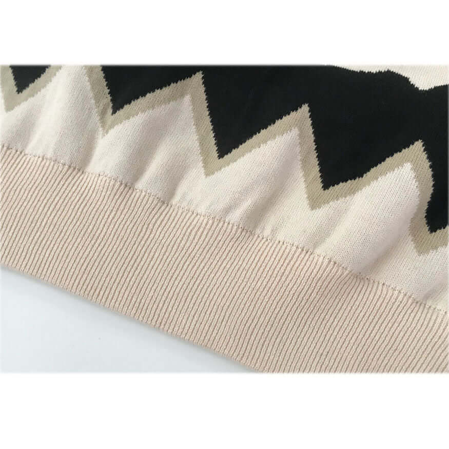 Mushroom & Rabbit Knitted Sweater