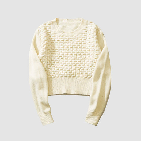 Mini Sequin Cropped Sweater