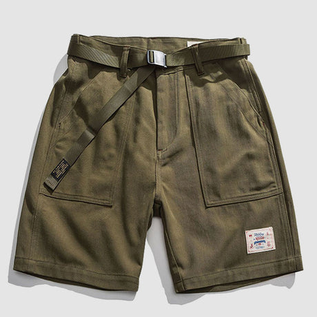 Cargo-Shorts mit hoher Taille