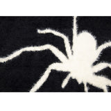 Elegante suéter de patrón de araña
