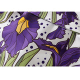 Sommerhemd mit Iris-Print