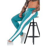 Mens Gym Workout Joggers Pants Tapered