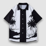 Camisa de cocotero de playa