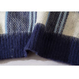 Vintage Plaid Knit Sweater