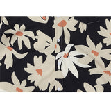 Sommerhemd mit Chrysanthemen-Print