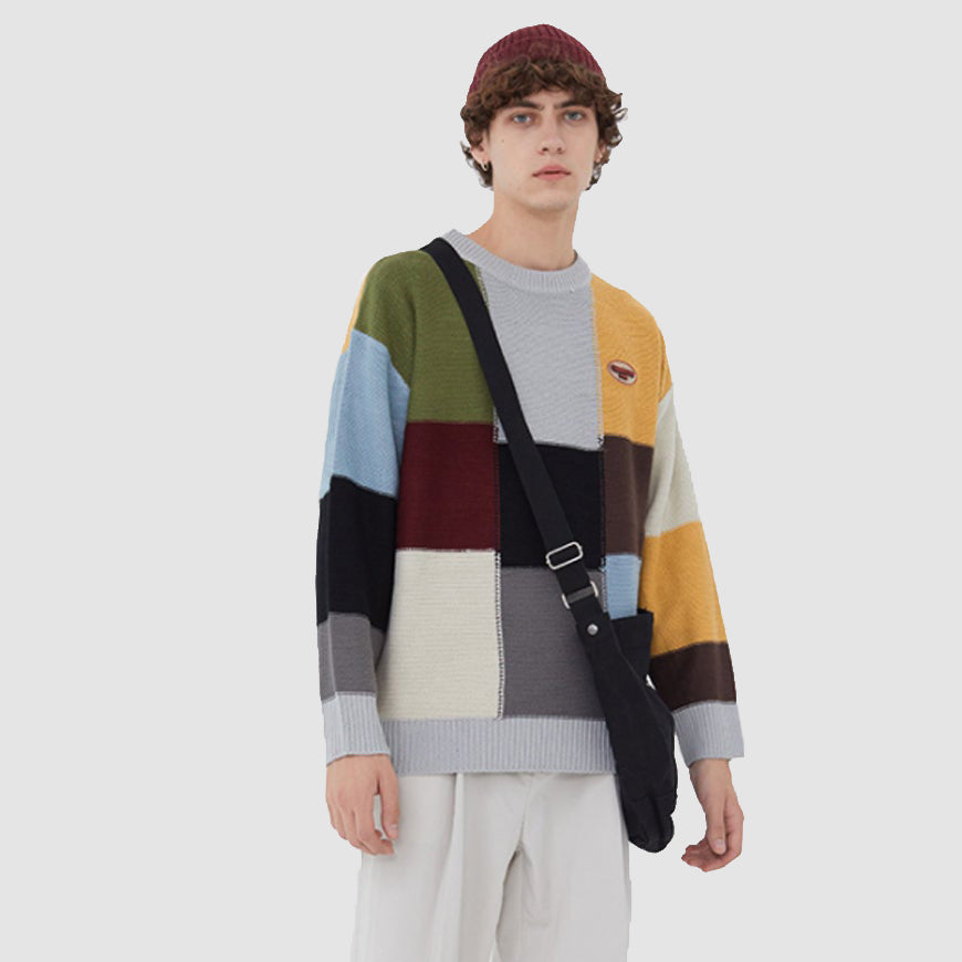Color Blocking  Sweater