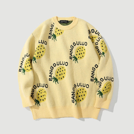 Fruit Print Sweater