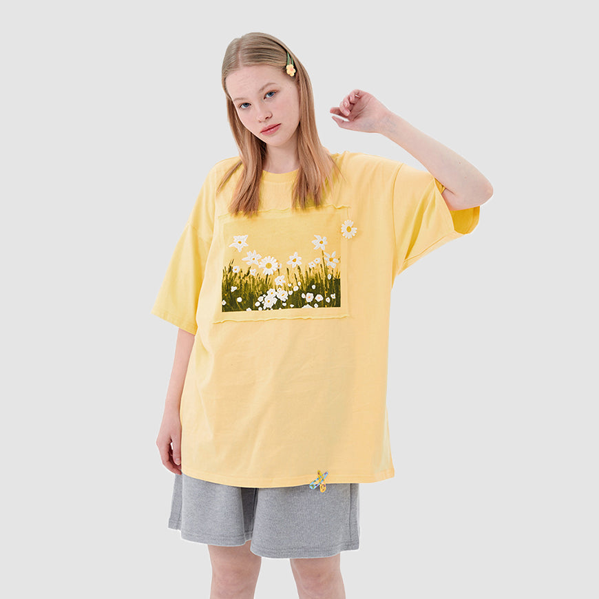 Daisy Painting Patch Tee