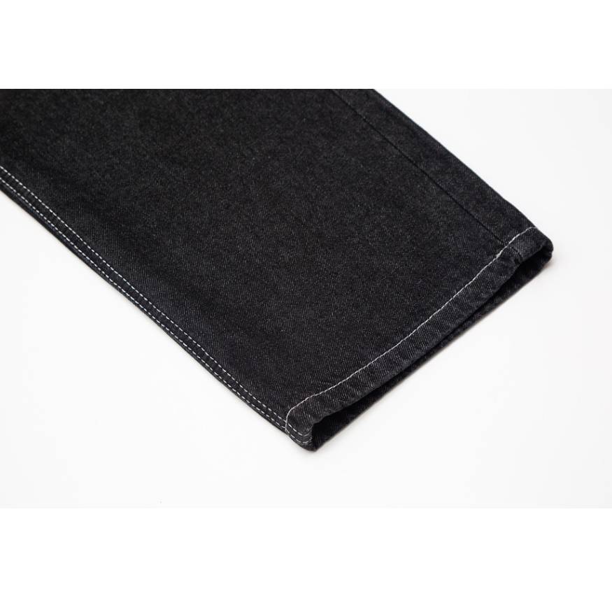 Skelett bestickte Jeans