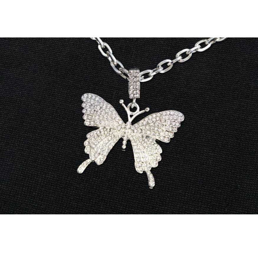 Collana Decor Butterfly Print Maglione