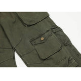 Three-Dimensional Patch Pocket Cargo Pants