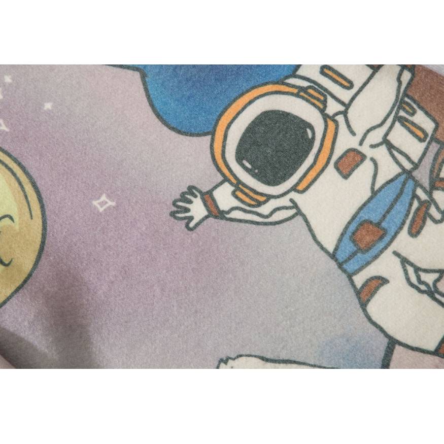 Suéter de punto con patrón de estrella y astronauta