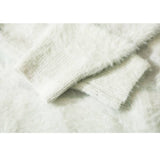 Suéter difuso patrón de oso polar