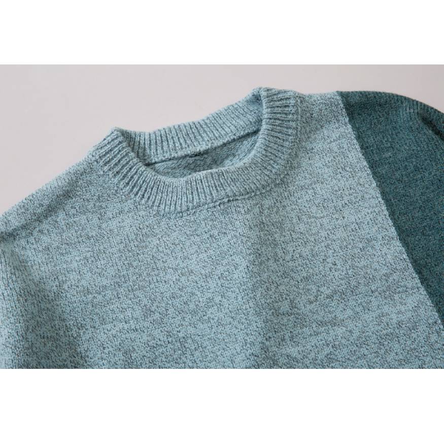 Cat & Cloud Pattern Knit Sweater