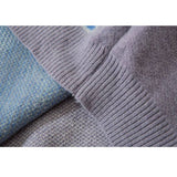 Cute Letters & Rabbit Pattern Turtleneck Sweater