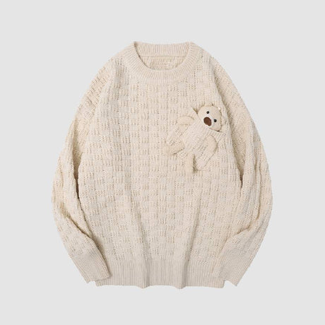 Pocket Bear Doll Sweater