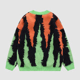 Tiger Stripes Knited Sweater
