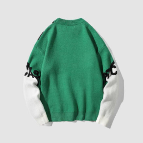 Naughty Penguin Pattern Sweater