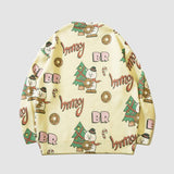 Snowman & Tree Pattern Sweater
